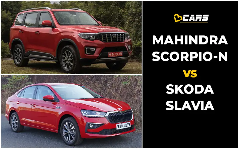 Mahindra Scorpio-N Vs Skoda Slavia